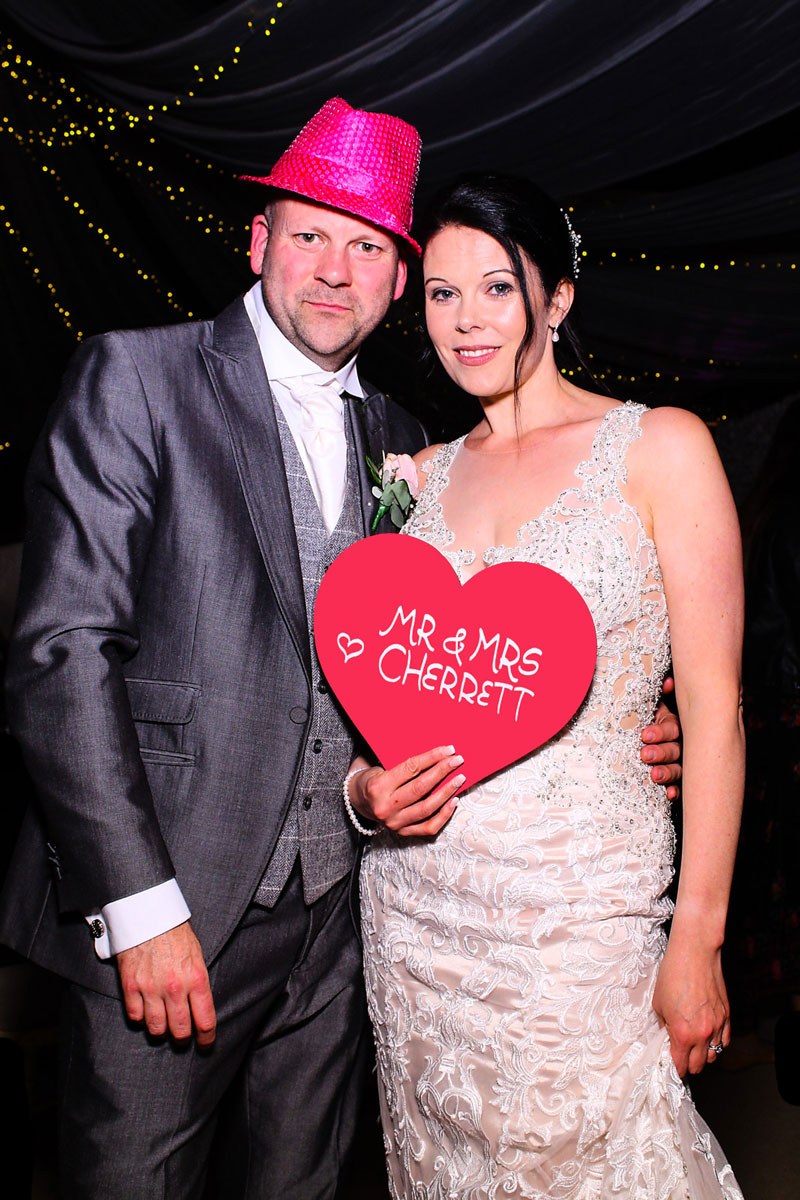 Magic Mirror Wedding Photo